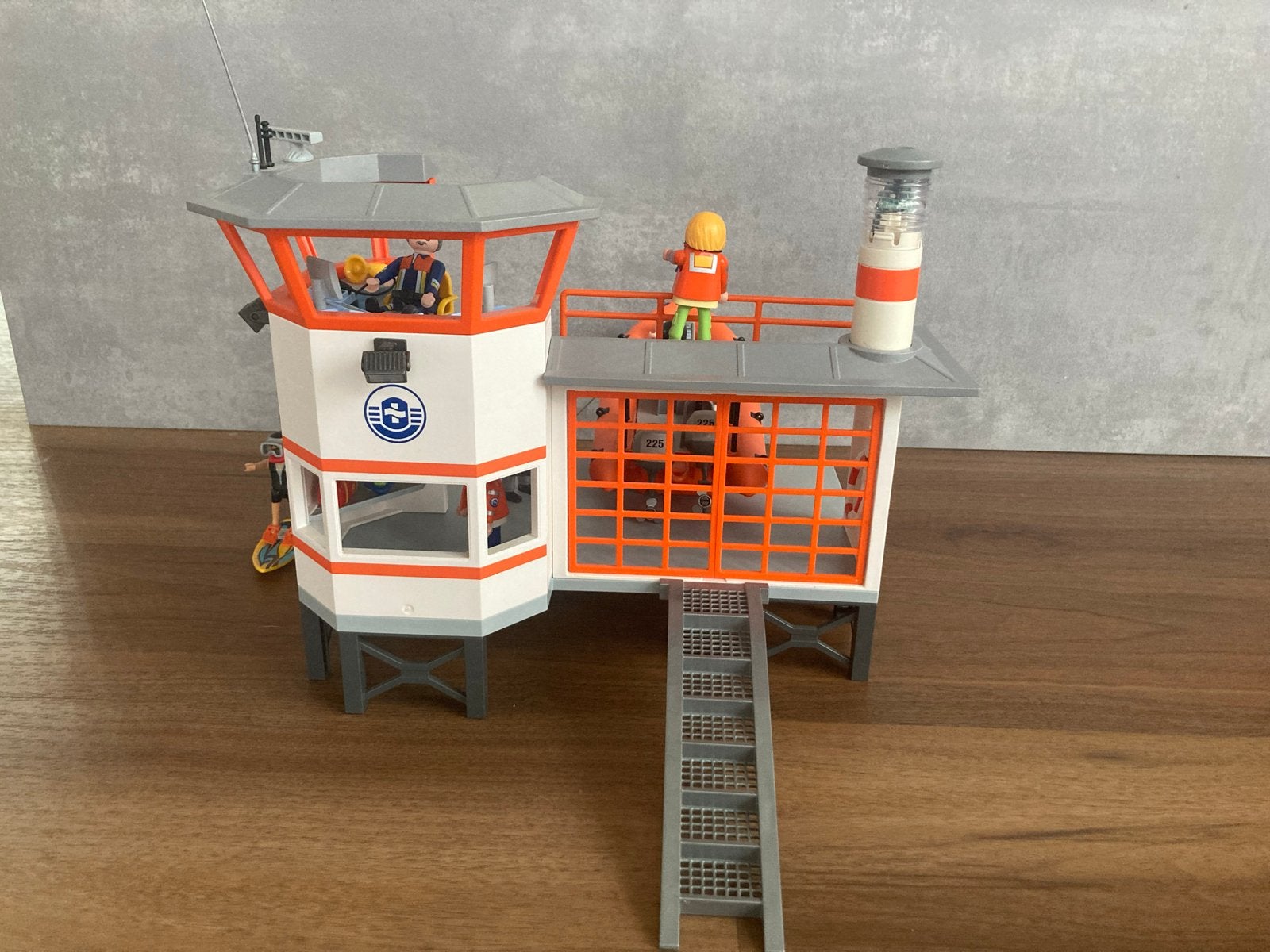 Playmobil Reddingsstation met boot en extra figuren, Ophalen, Gebruikt, Jongen of Meisje