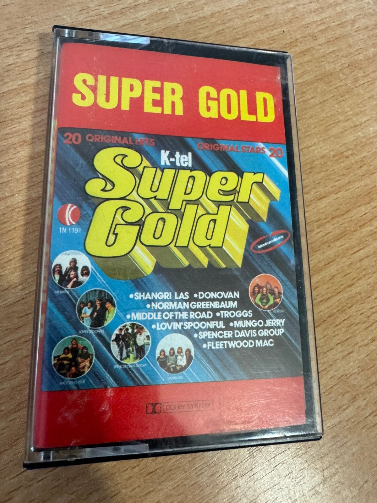 K-Tel ( Super Gold ), Ophalen of Verzenden, Zo goed als nieuw, Pop, 1 bandje