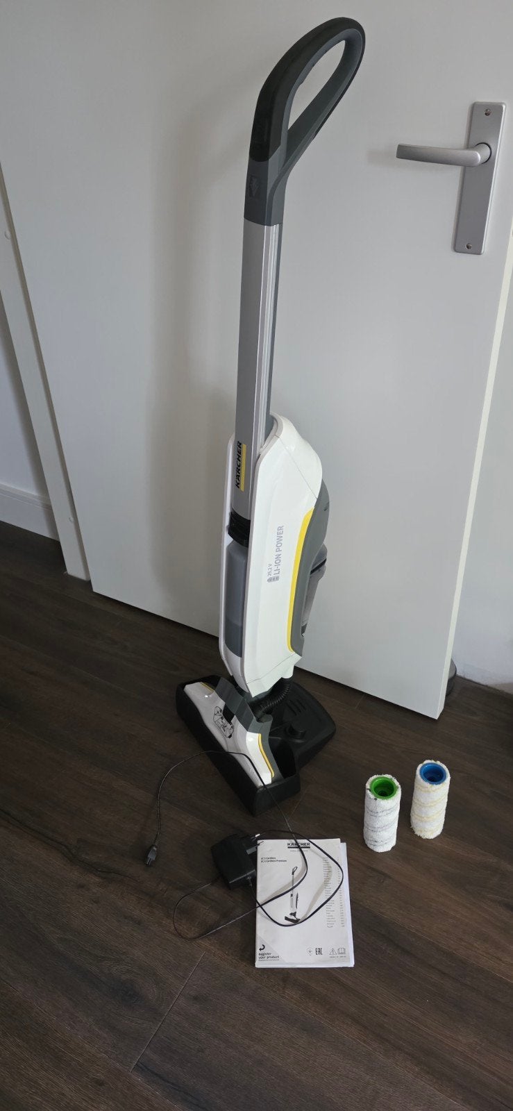 Elektrische dweil Karcher, Huis en Inrichting, Schoonmaakartikelen, Ophalen, Mop of Dweil