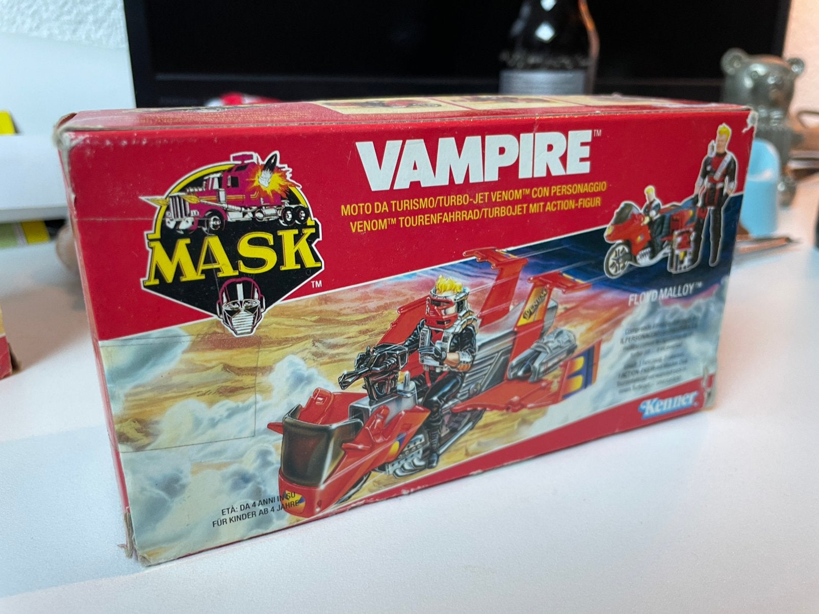 M.A.S.K. Vampire Venom Touring Cycle/Turbo Jet met doos, Ophalen, Gebruikt