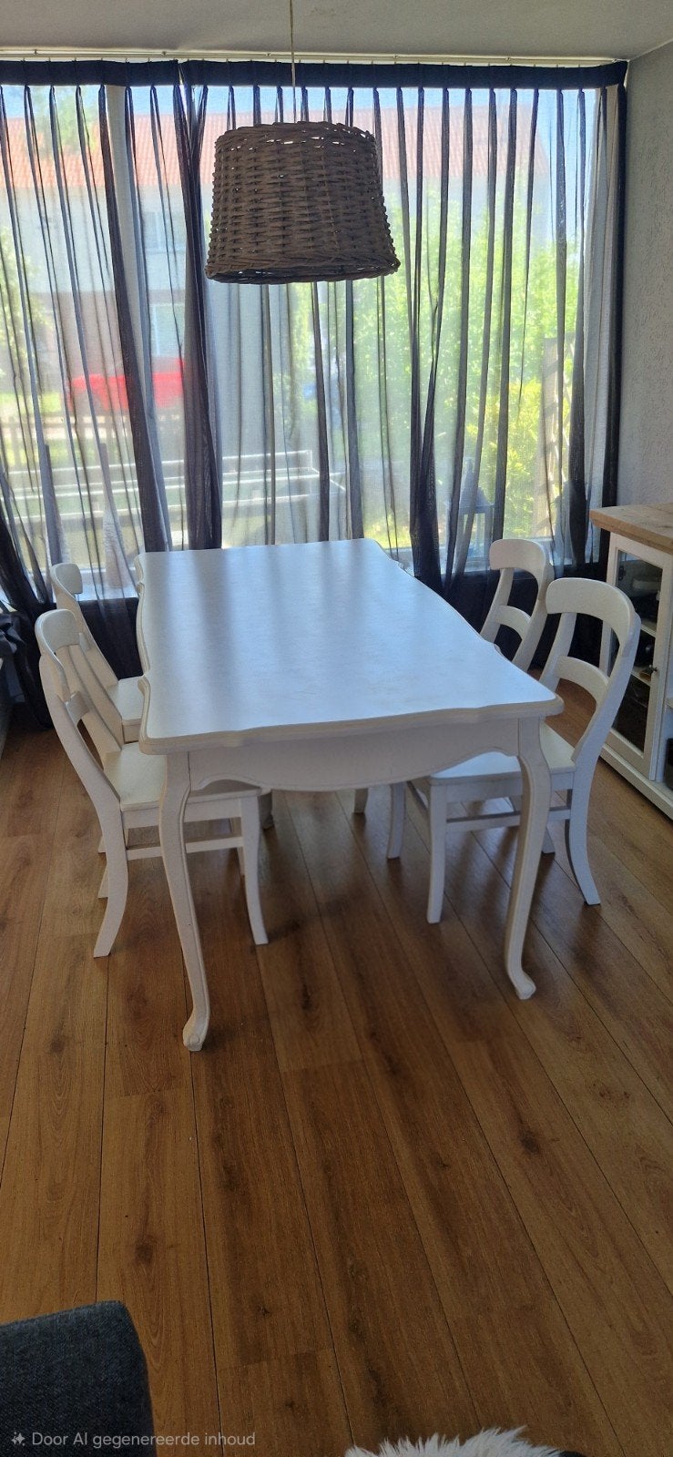 Eethoek compleet180x90 met bijzettafeltje, Ophalen, Gebruikt, 50 tot 100 cm, 150 tot 200 cm