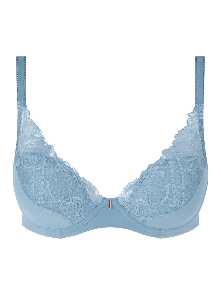Te koop 50% korting Chantelle orangerie plunge bh, Chantelle, Ophalen of Verzenden, Grijs, BH