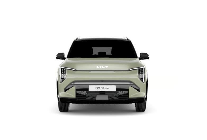 Kia EV3 GT-Line Business Edition 81.4 kWh | 19" lichtmetalen, Auto's, Kia, 510 min, Zwart, Nieuw, 204 pk