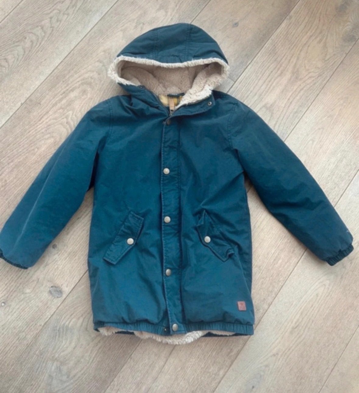 Like FLO winterjas maat 152 jongens- Blauw, Ophalen of Verzenden, Gebruikt, Jongen