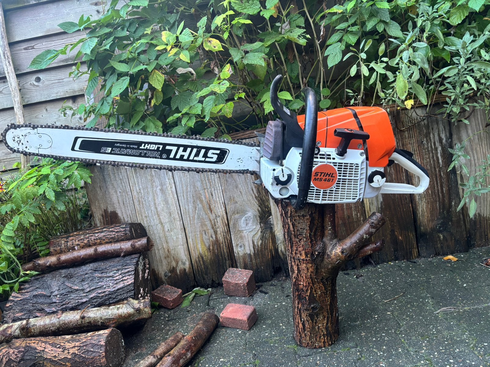 Stihl MS 461 MS461 kettingzaag motorzaag, Ophalen, Zo goed als nieuw
