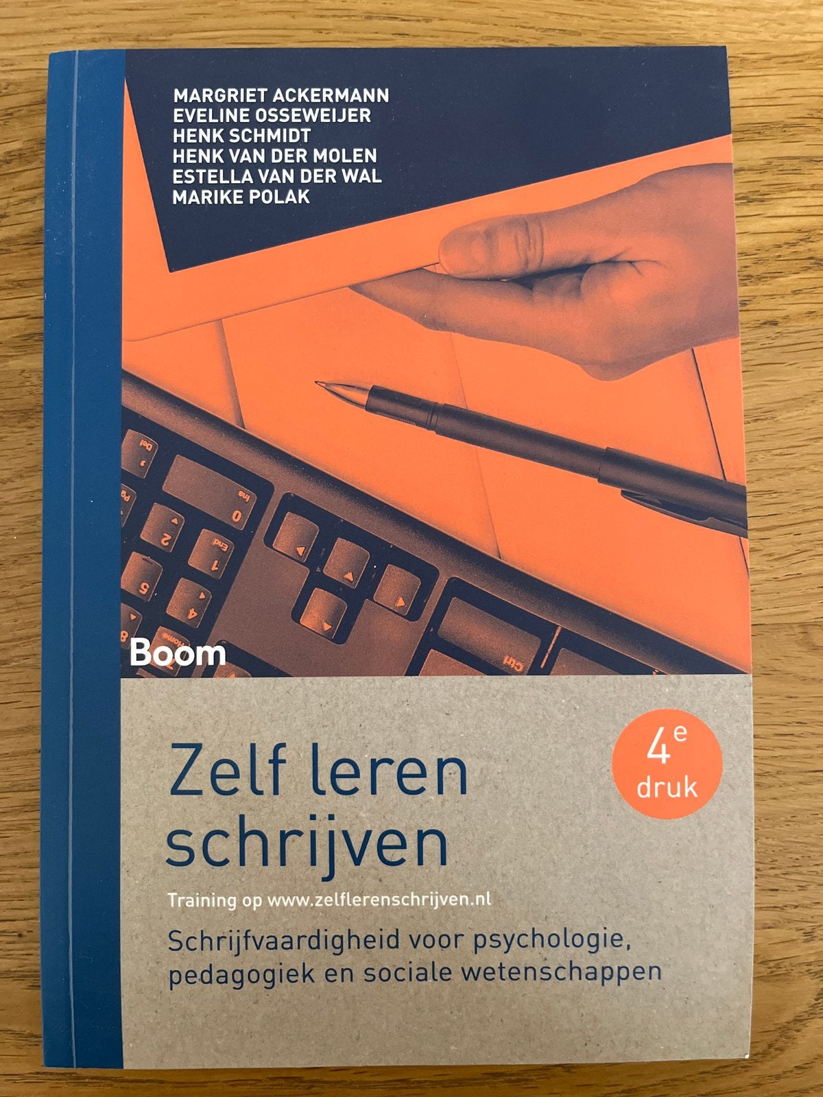 Zelf leren schrijven - 4e druk - Psychologie/Pedagogiek, Ophalen of Verzenden, Gamma, Zo goed als nieuw, HBO