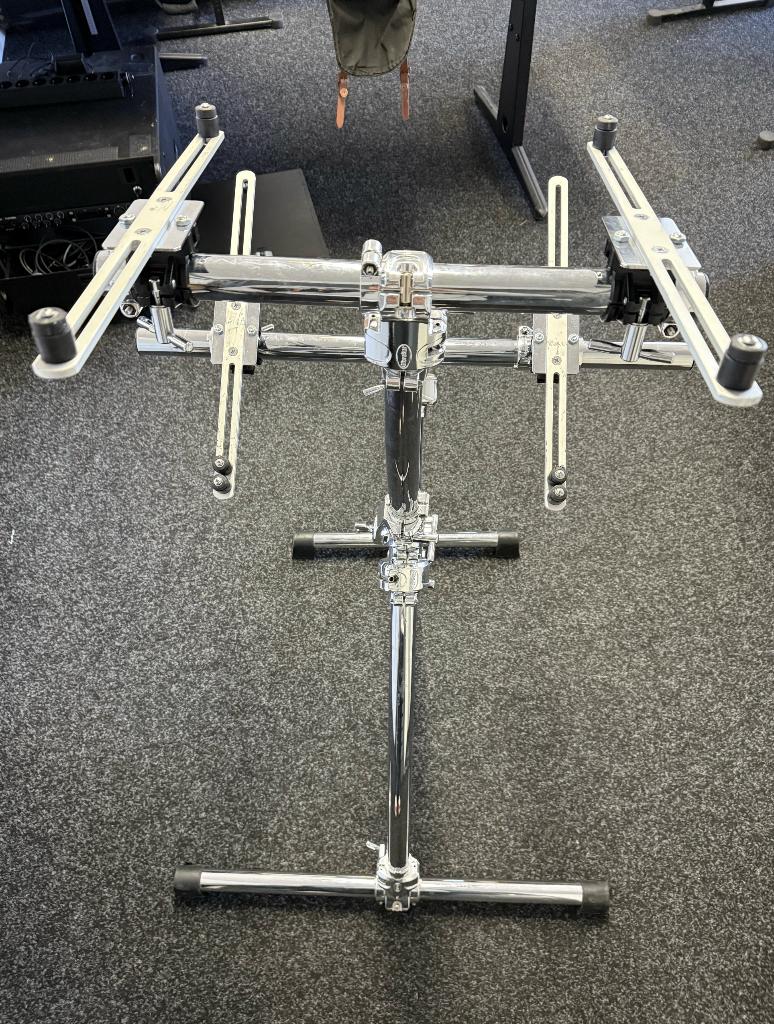 Gibraltar Double Tier Keyboard Standaard, Muziek en Instrumenten, Standaards, Ophalen, Gebruikt, Instrumentstandaard, Keyboard of Synthesizer