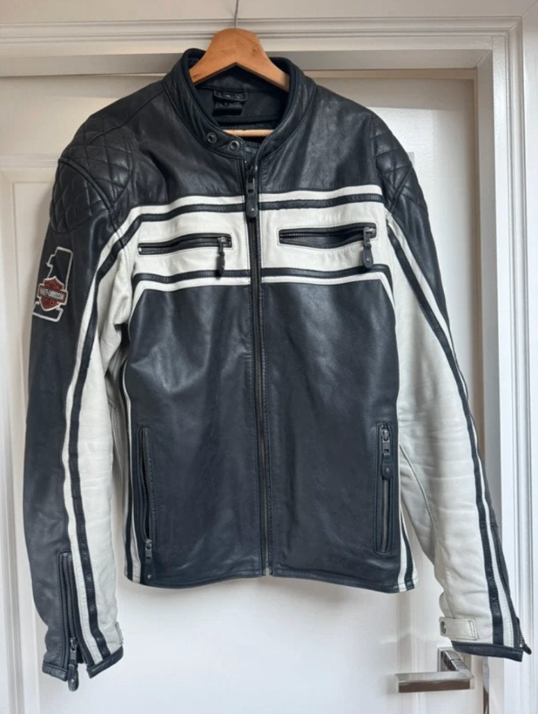 Origineel Harley-Davidson Leren Motorjack XL Endurance, Zwart, Maat 56/58 (XL), Ophalen of Verzenden, Zo goed als nieuw