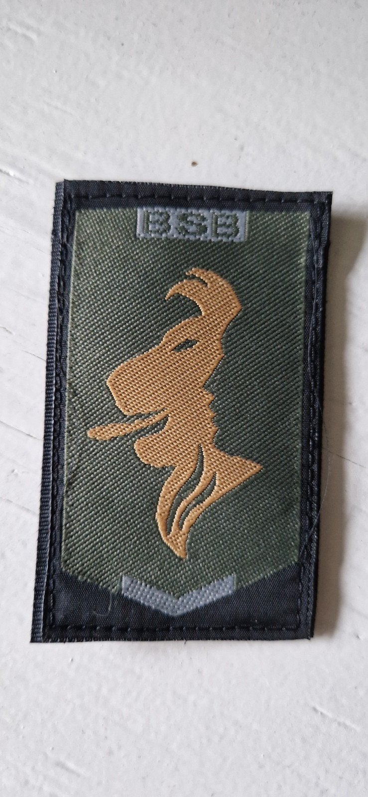 Badge BSB, Verzamelen, Ophalen of Verzenden, Marechaussee, Nederland, Embleem of Badge