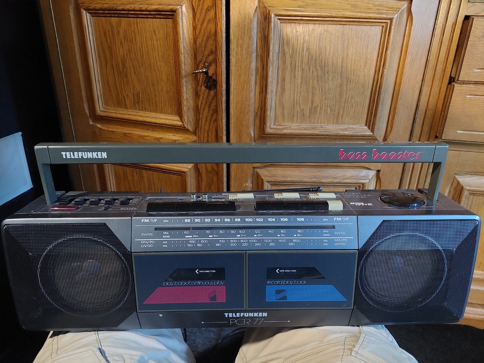 Telefunken PCR 77 stereo radio recorder, Ophalen of Verzenden