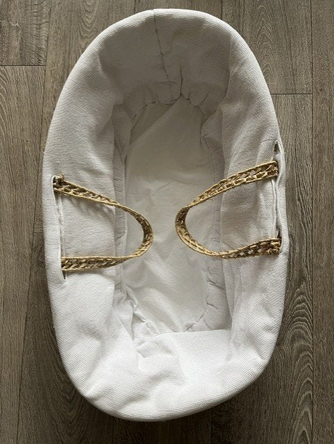 Babymand / Mozesmand, Ophalen of Verzenden, Gebruikt, Ledikant