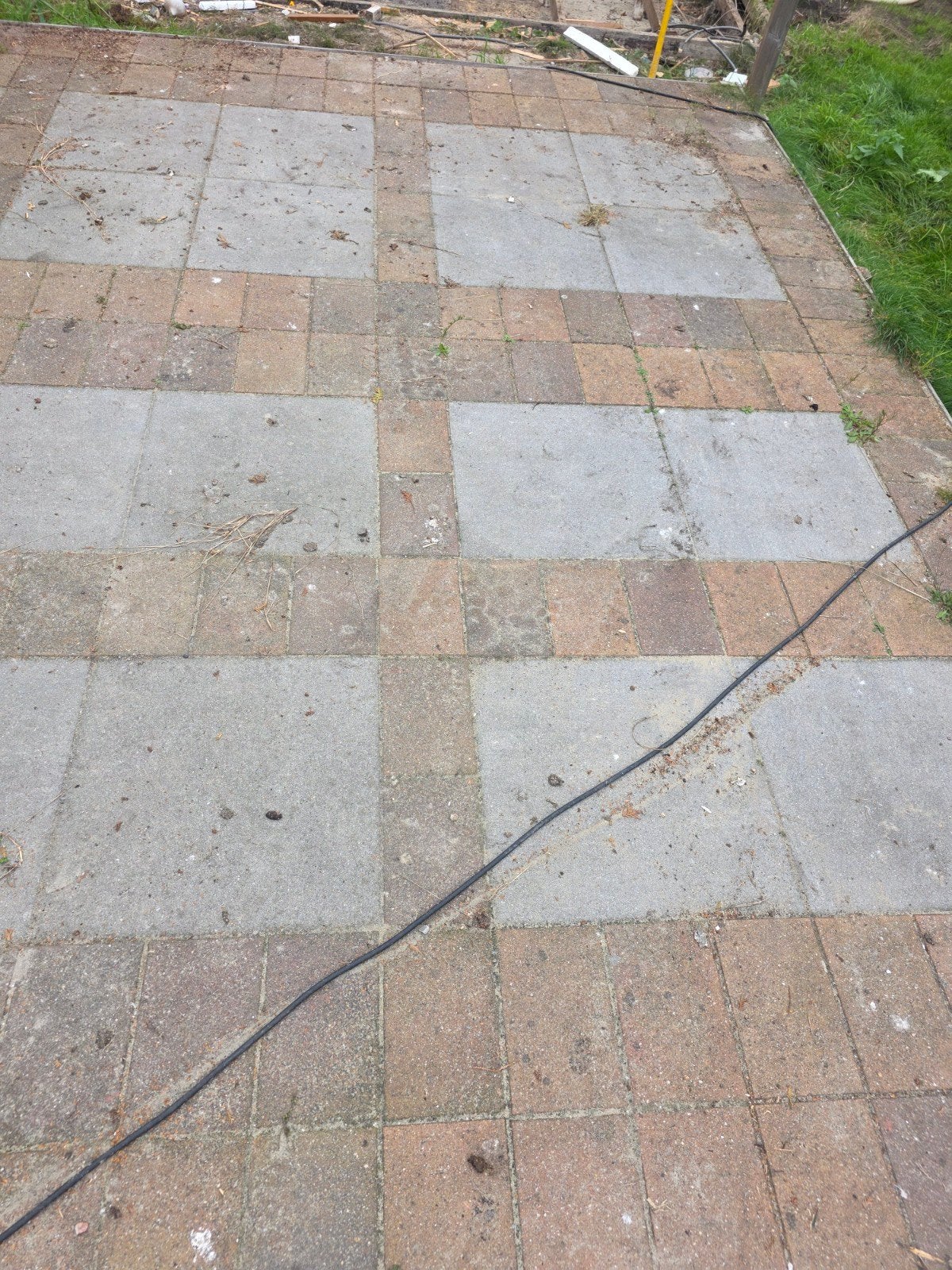 Betontegeltjes 20x30 cm, Tuin en Terras, Ophalen, Gebruikt, 10 m² of meer, Beton