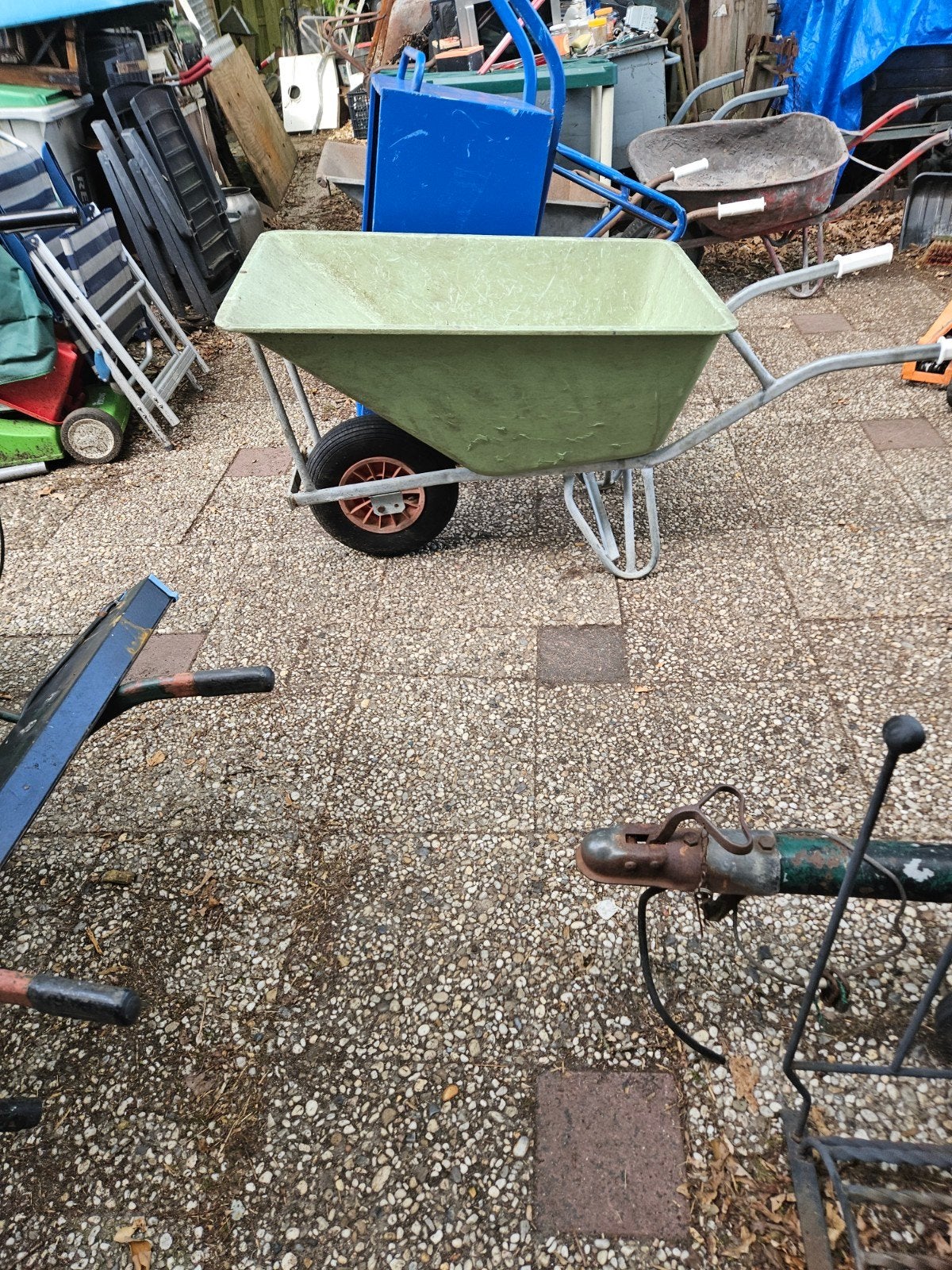 Goede gebruikte stalkruiwagen 180 ltr, Dieren en Toebehoren