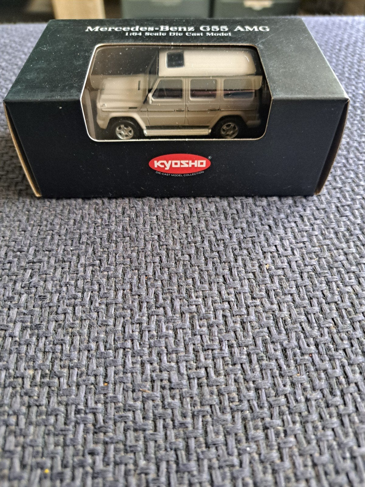 kyosho model mercedes benz g55 amg schaal 1:64, Gebruikt, Auto, Ophalen of Verzenden, N.b