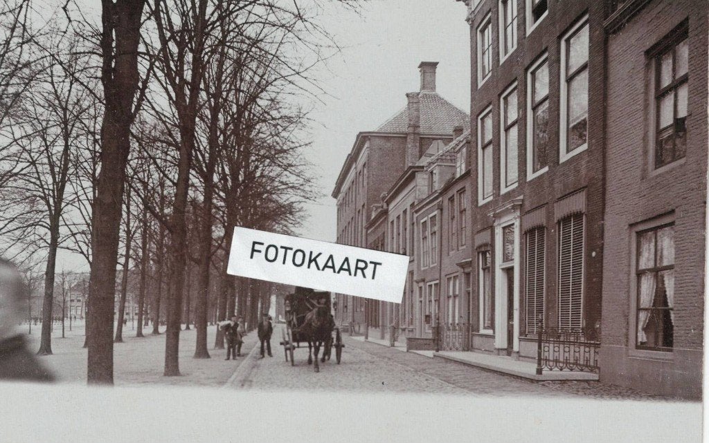 Fotokaart Middelburg - Molenwater - paard en wagen, Verzenden, Voor 1920, Ongelopen, Zeeland