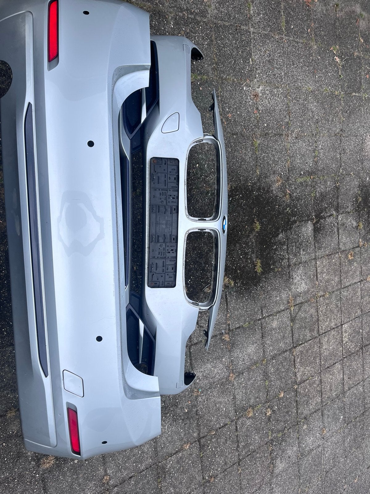 Voor- en achterbumper BMW F30 2012, Gebruikt, Voor, Ophalen of Verzenden, Bumper