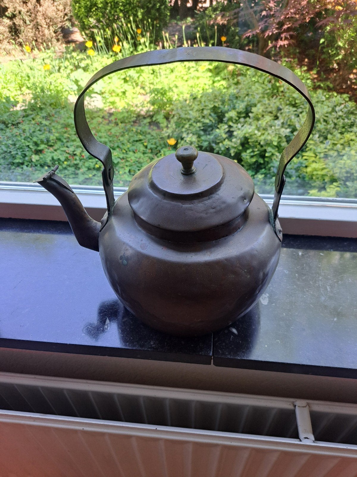 Koperen pot / ketel, Ophalen
