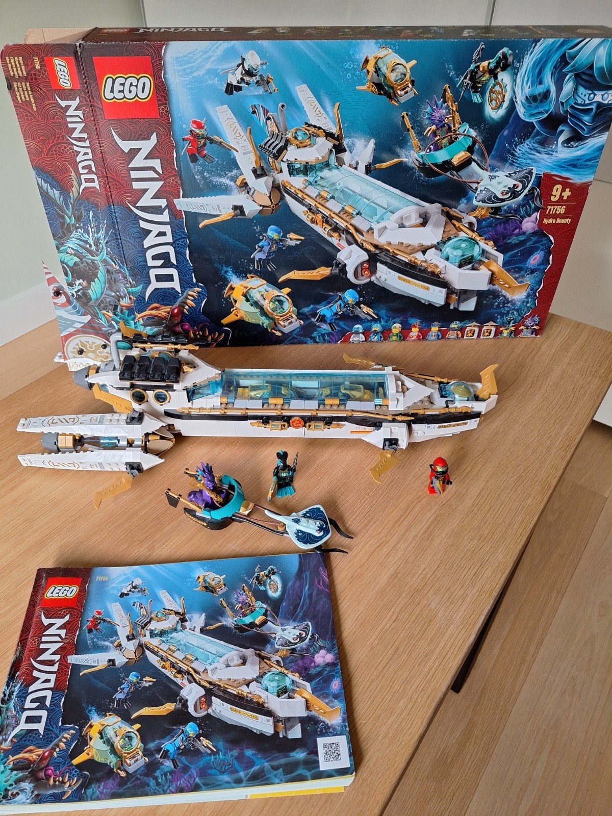 LEGO Ninjago Hydro Bounty 71756, Ophalen of Verzenden, Zo goed als nieuw
