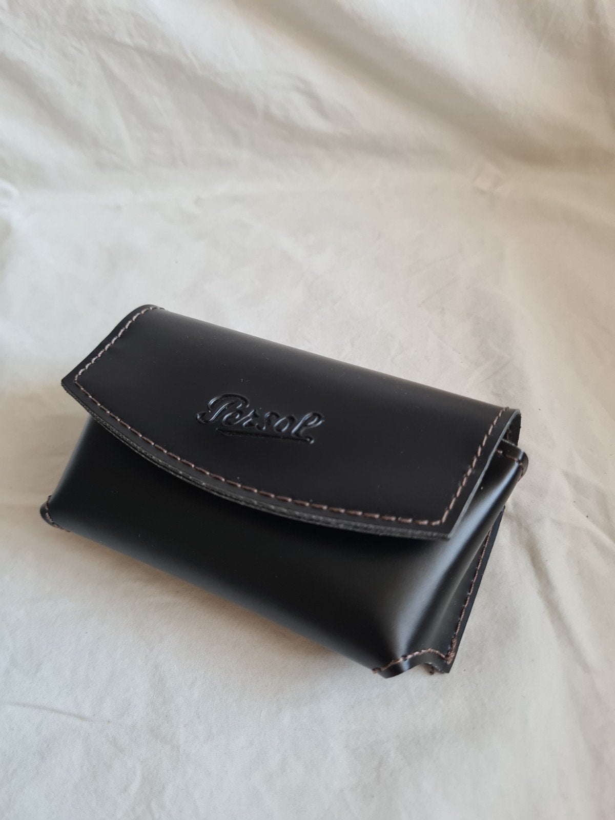 Nieuwe Persol brillenkoker voor opvouwbare zonnebril, Ophalen of Verzenden, Nieuw