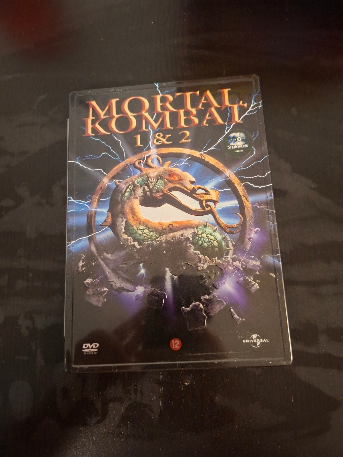 Mortal Kombat 1 & 2 DVD - Actie en Avontuur, Ophalen of Verzenden, Zo goed als nieuw, Frans, Vanaf 12 jaar