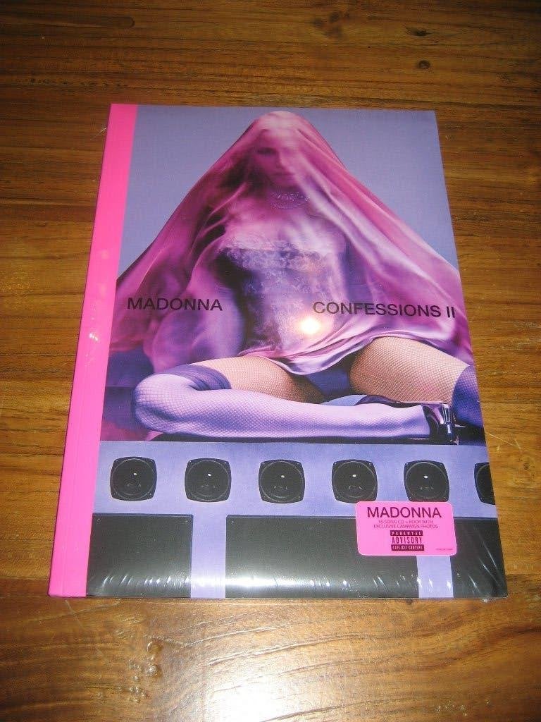 Madonna (Confessions ll) Longbox Cd + Boekje incl. Foto's, Boxset, Pop, Inclusief boekje, Ophalen of Verzenden