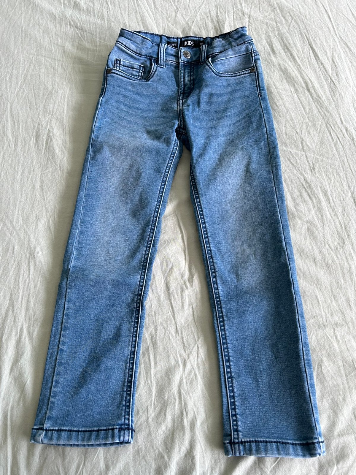 Slim Fit jog jeans maat 128, Ophalen of Verzenden, Gebruikt, Jongen, Broek