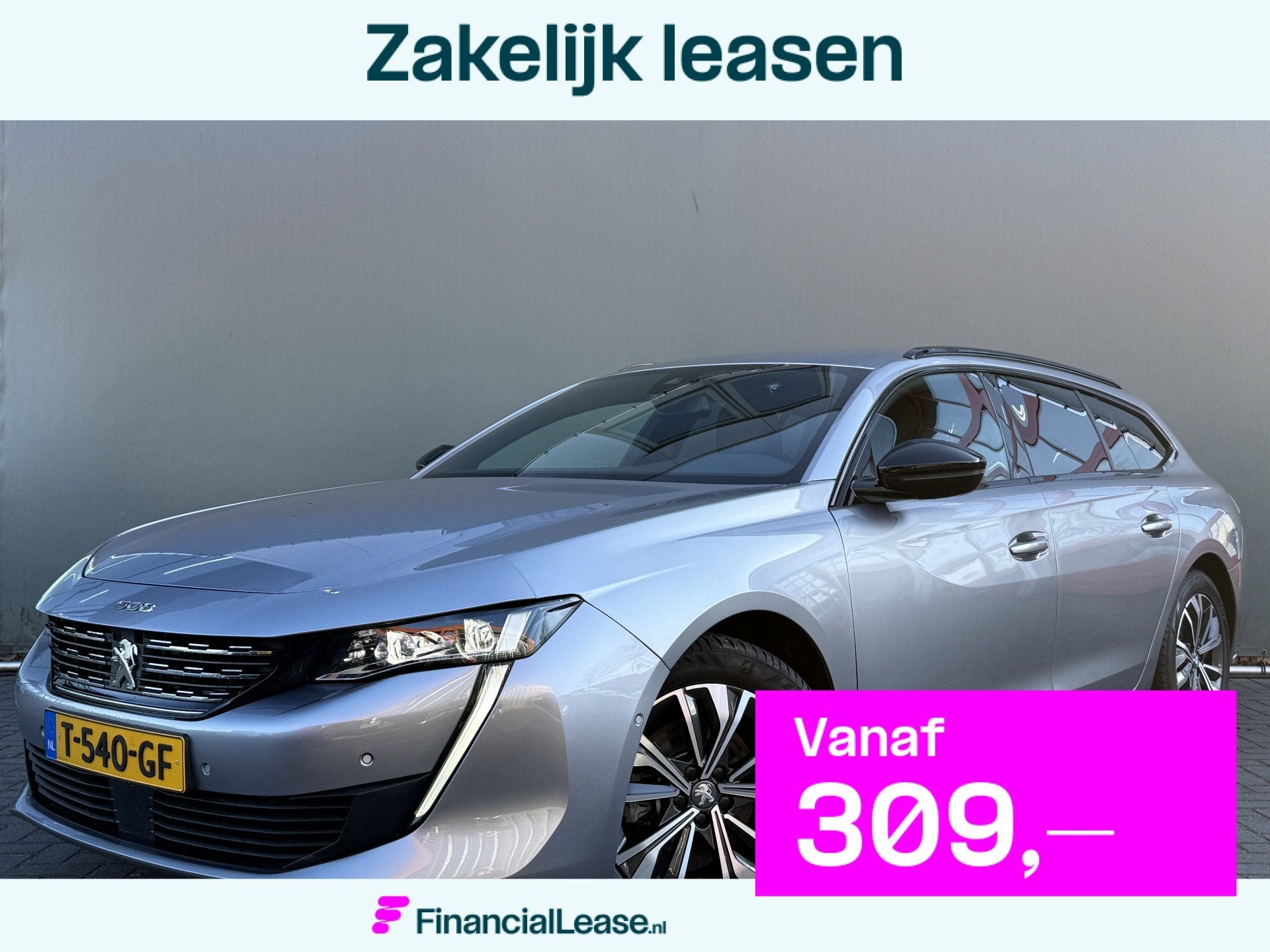Peugeot 508 SW BWJ 2023 1.2 131 PK PureTech Allure Pack Busi, 745 kg, Gebruikt, 1199 cc, Met garantie (alle)