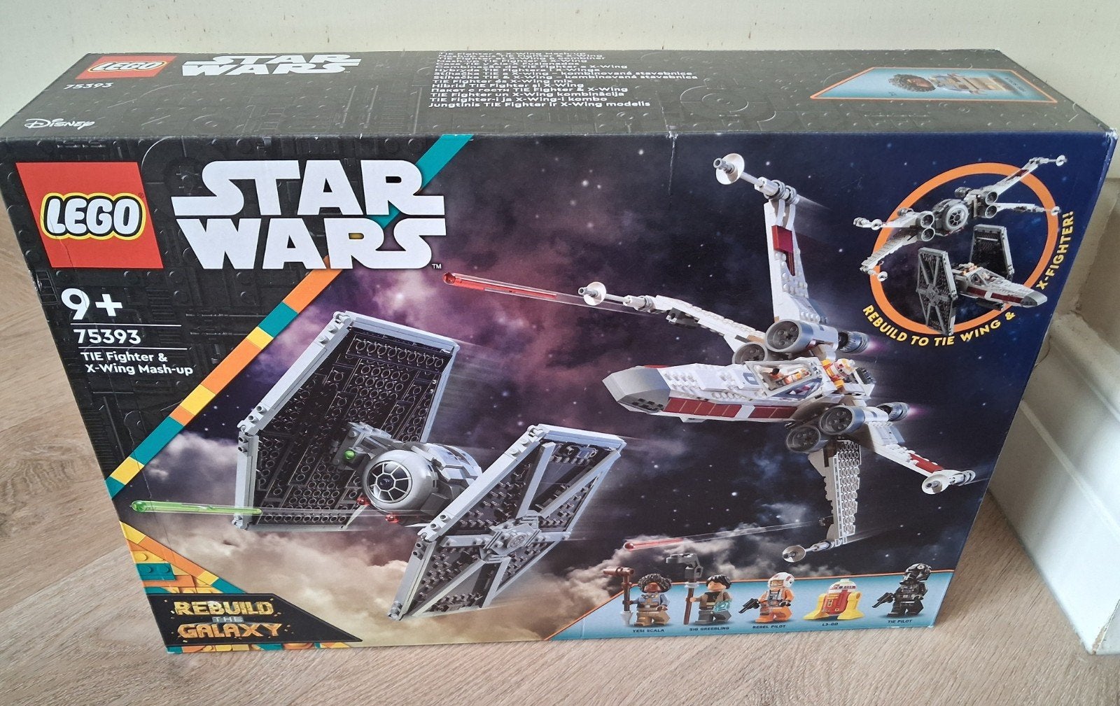LEGO Star Wars 75393 TIE Fighter & X-Wing Mash-up - Nieuw, Ophalen of Verzenden, Nieuw