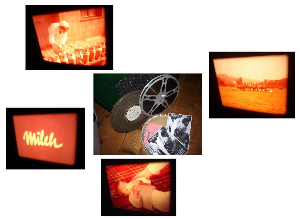 16mm film Kwaliteit van Melk - duitse doc- 30min roodbruin -, Ophalen of Verzenden, 16mm film