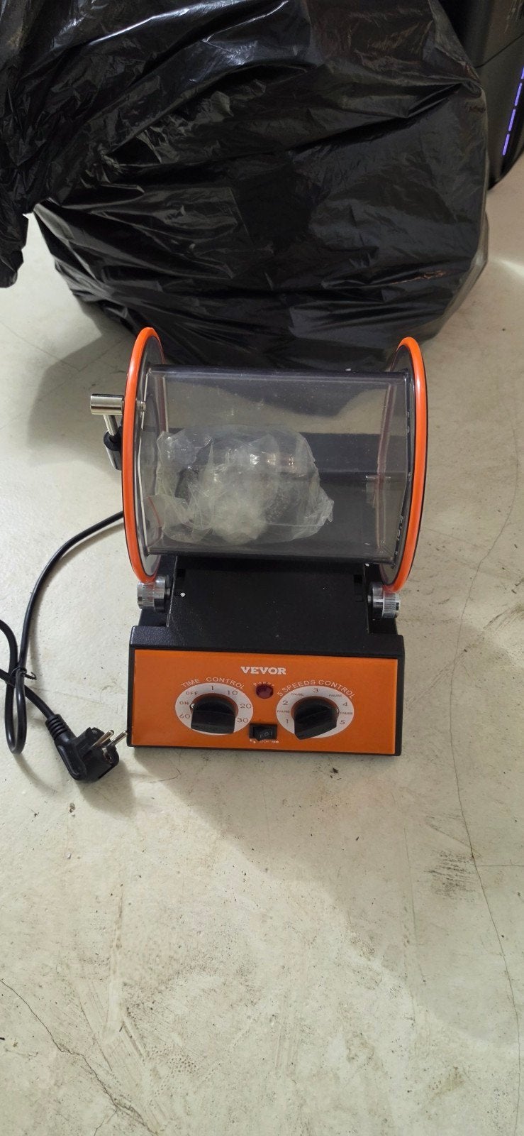 Vevor roterende trommel polijstmachine, Ophalen of Verzenden, Nieuw