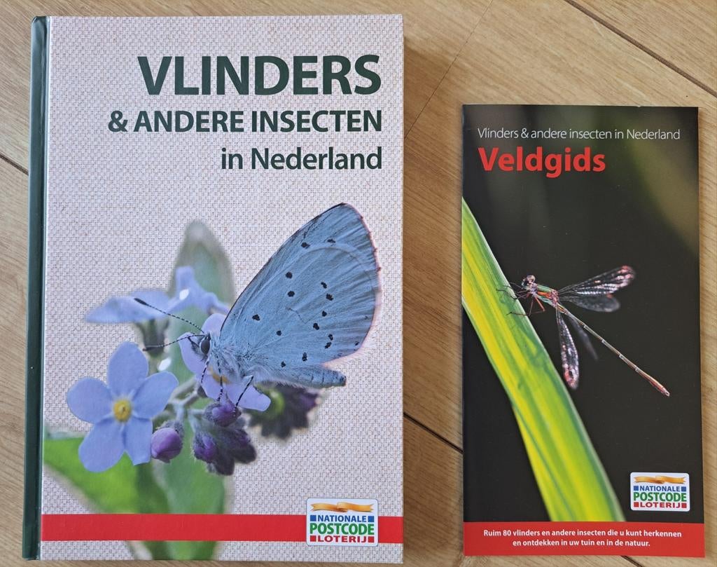Nieuw! Boek Vlinders & andere insecten en de veldgids, Ophalen of Verzenden, Nieuw, Overige onderwerpen, Nationale Postcode Loterij