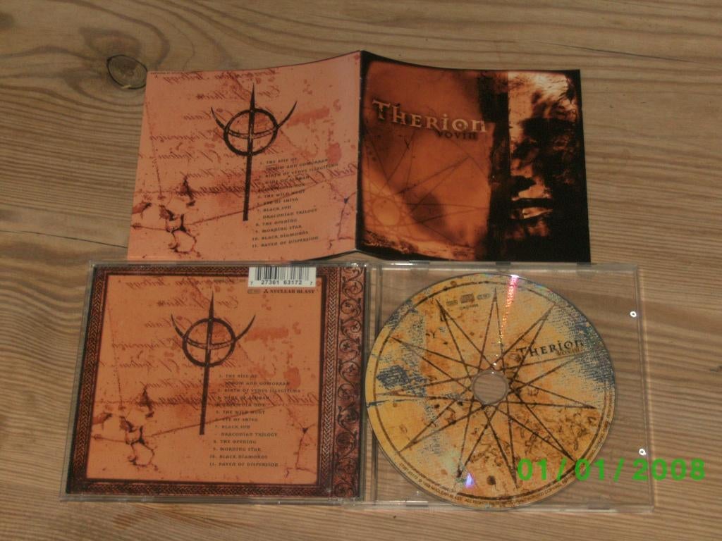 Therion – Vovin nuclear blast 1998, Cd's en Dvd's, Ophalen of Verzenden, Zo goed als nieuw
