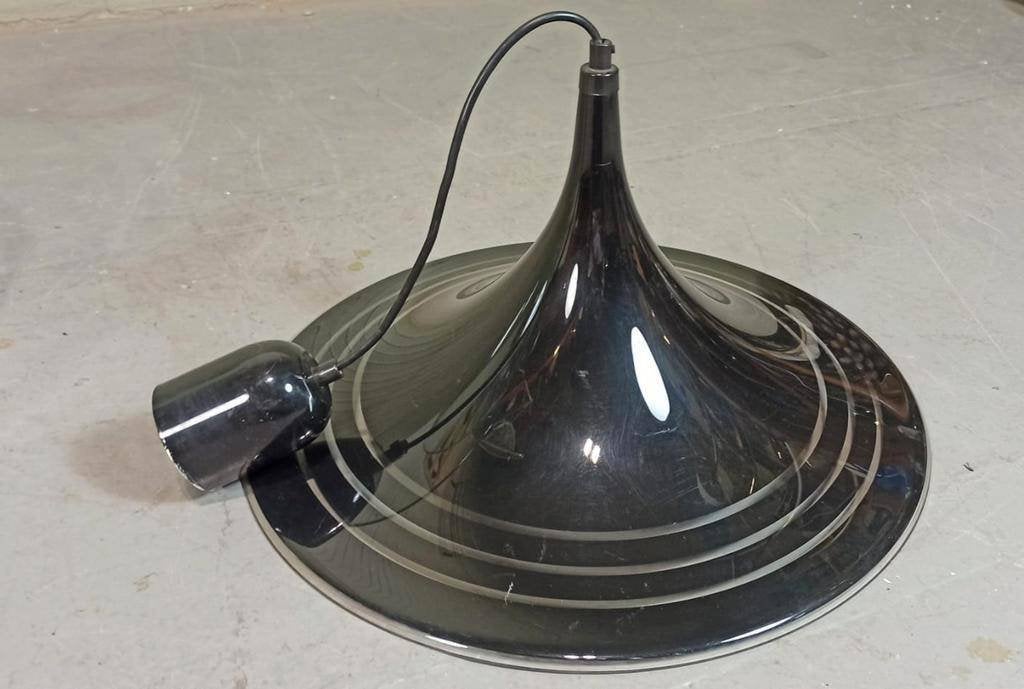 Vintage Space Age Heksenhoed Hanglamp, Guzzini, Ophalen, Tweedehands, Kunststof, Tweedehands