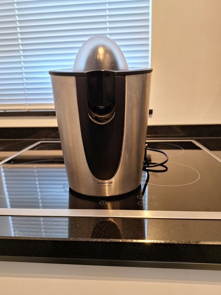 Citruspers Inventum, Ophalen of Verzenden, Zo goed als nieuw, Elektrisch, Citruspers