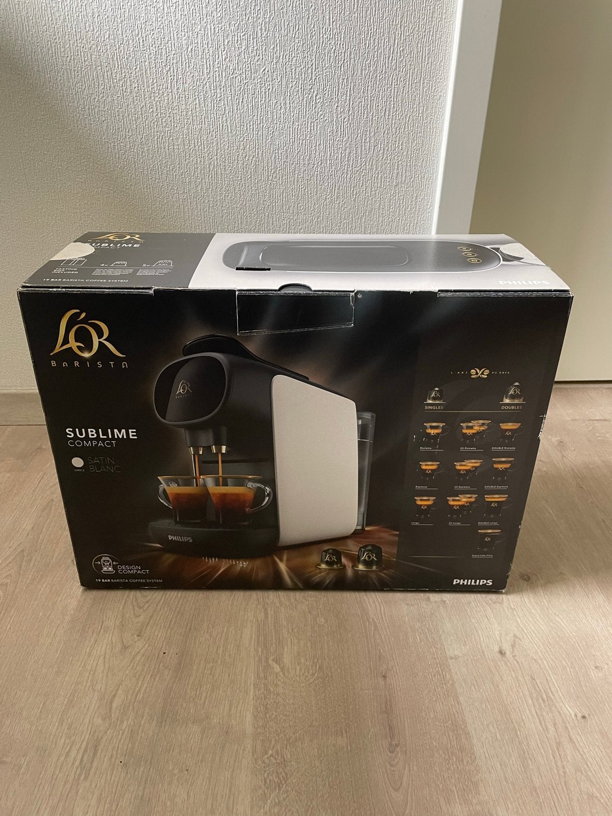 L’OR Sublime LM9012/00 Koffiezetapparaat voor capsules, Ophalen, Koffiemachine, Zo goed als nieuw, 2 tot 4 kopjes