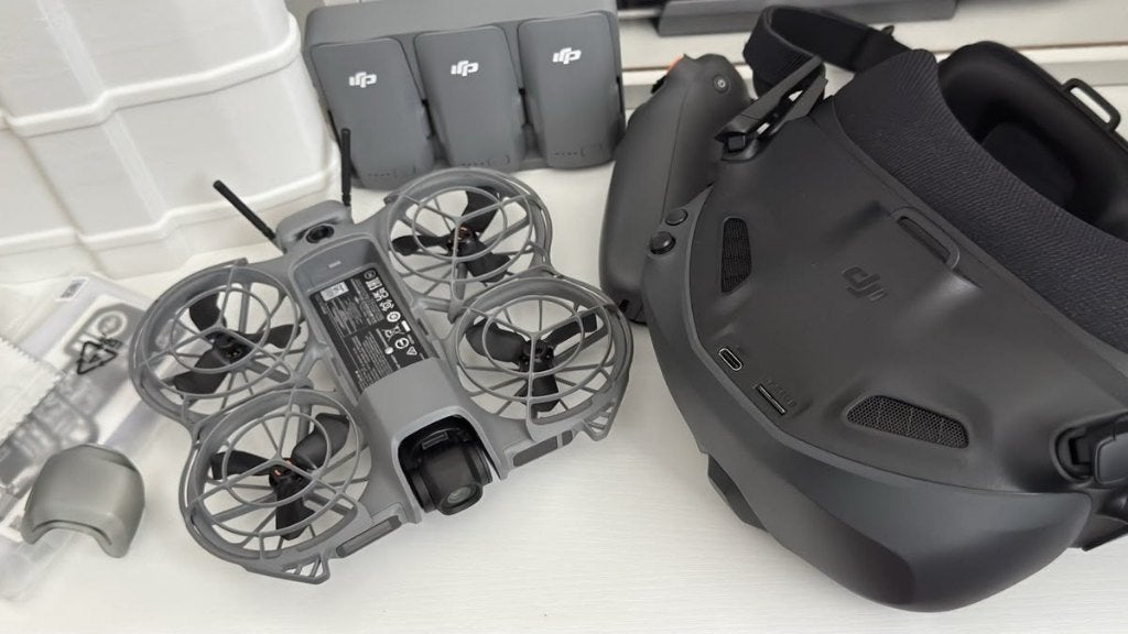 DJI Neo 2 Fly More Combo met Bril, Zo goed als nieuw, DJI, Professionele drone, Meer dan 10 kilometer