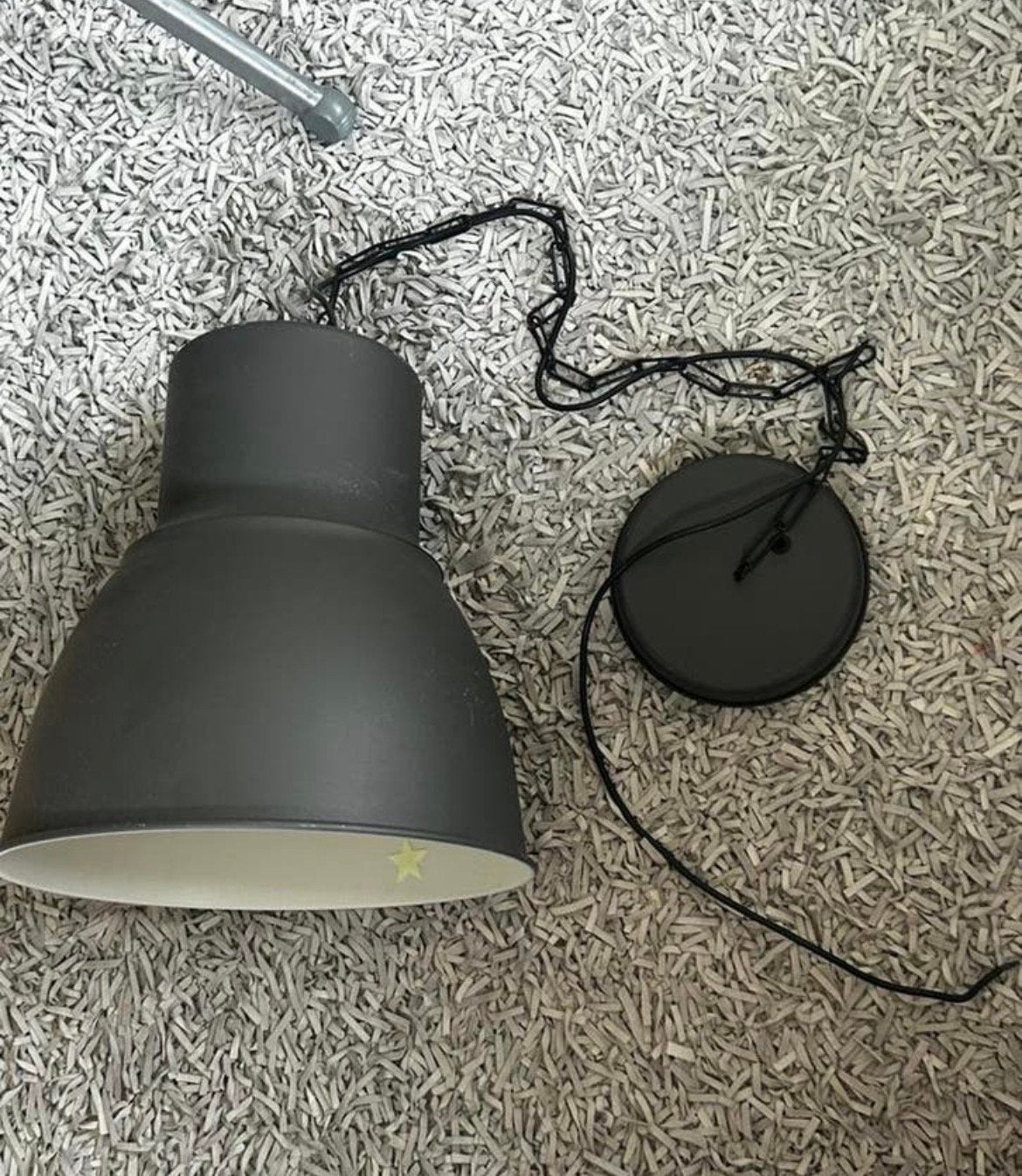 Hektar plafondlamp, Ophalen of Verzenden, Gebruikt