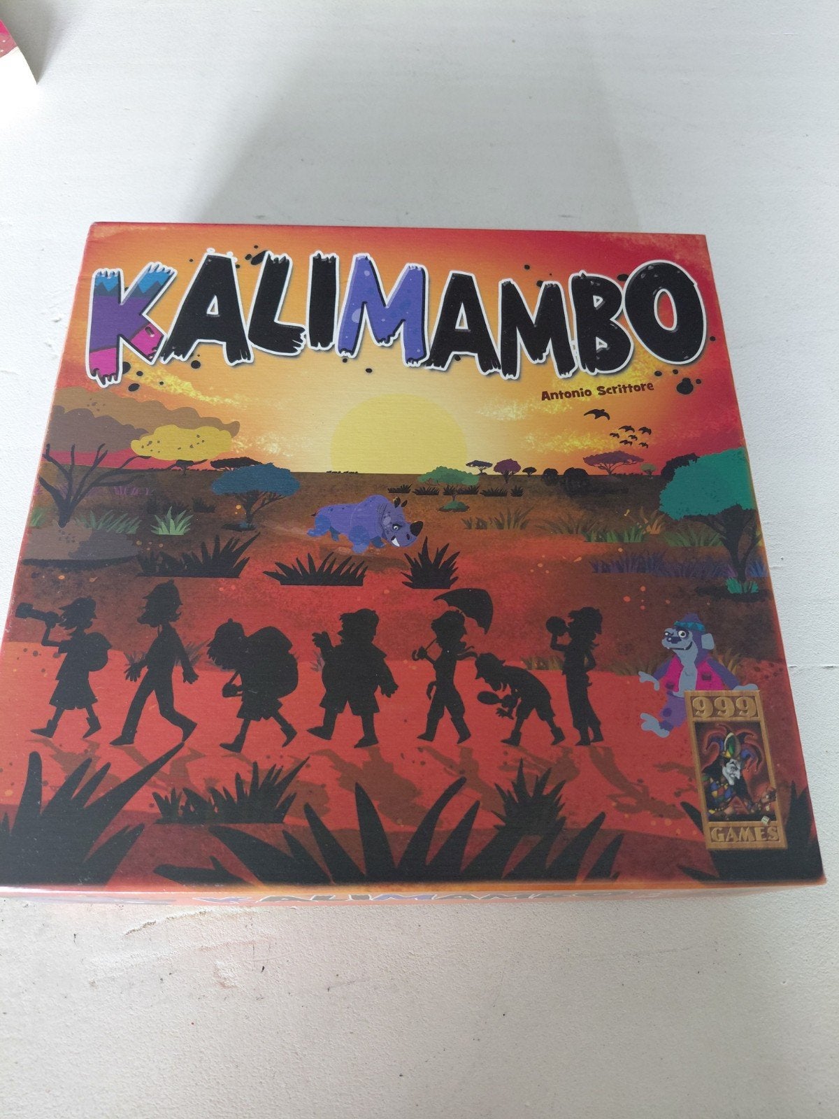 Kalimambo bordspel - Zo goed als nieuw, Hobby en Vrije tijd, Ophalen of Verzenden, Zo goed als nieuw