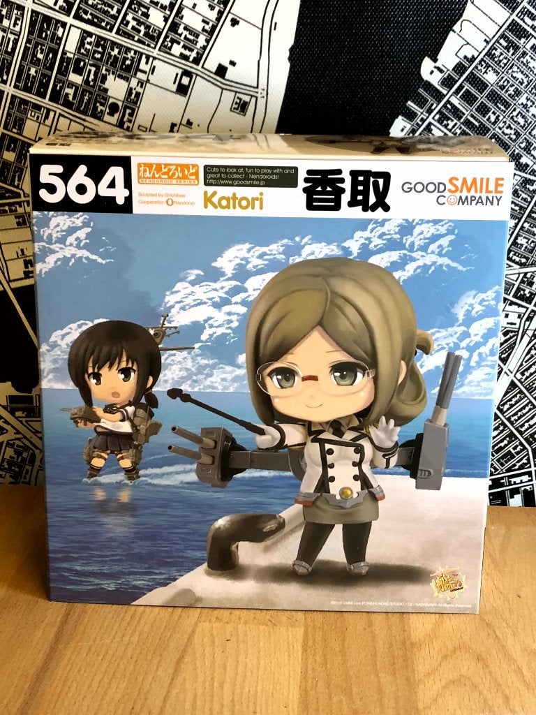 Nendoroid 564 Katori Kantai Collection Good Smile Figure, Ophalen of Verzenden, Zo goed als nieuw