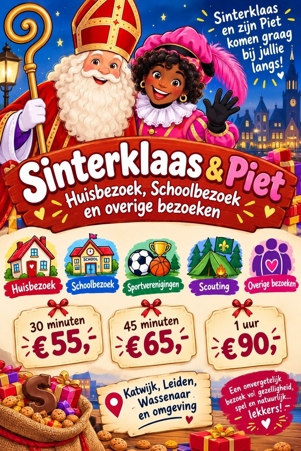 sint&piet bezoek, Diversen, Ophalen