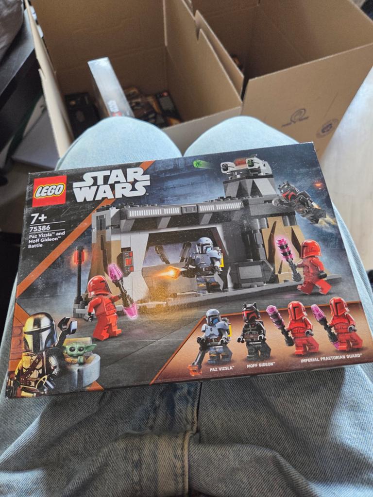 Lego star wars 75386 paz vizsla and moff gideom battle, Ophalen of Verzenden, Nieuw
