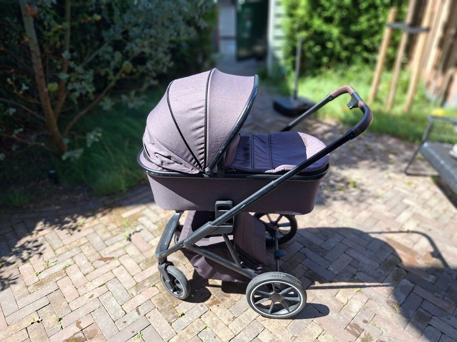 Qute kinderwagen met wieg, Gebruikt, Verstelbare duwstang, Ophalen, Kinderwagen