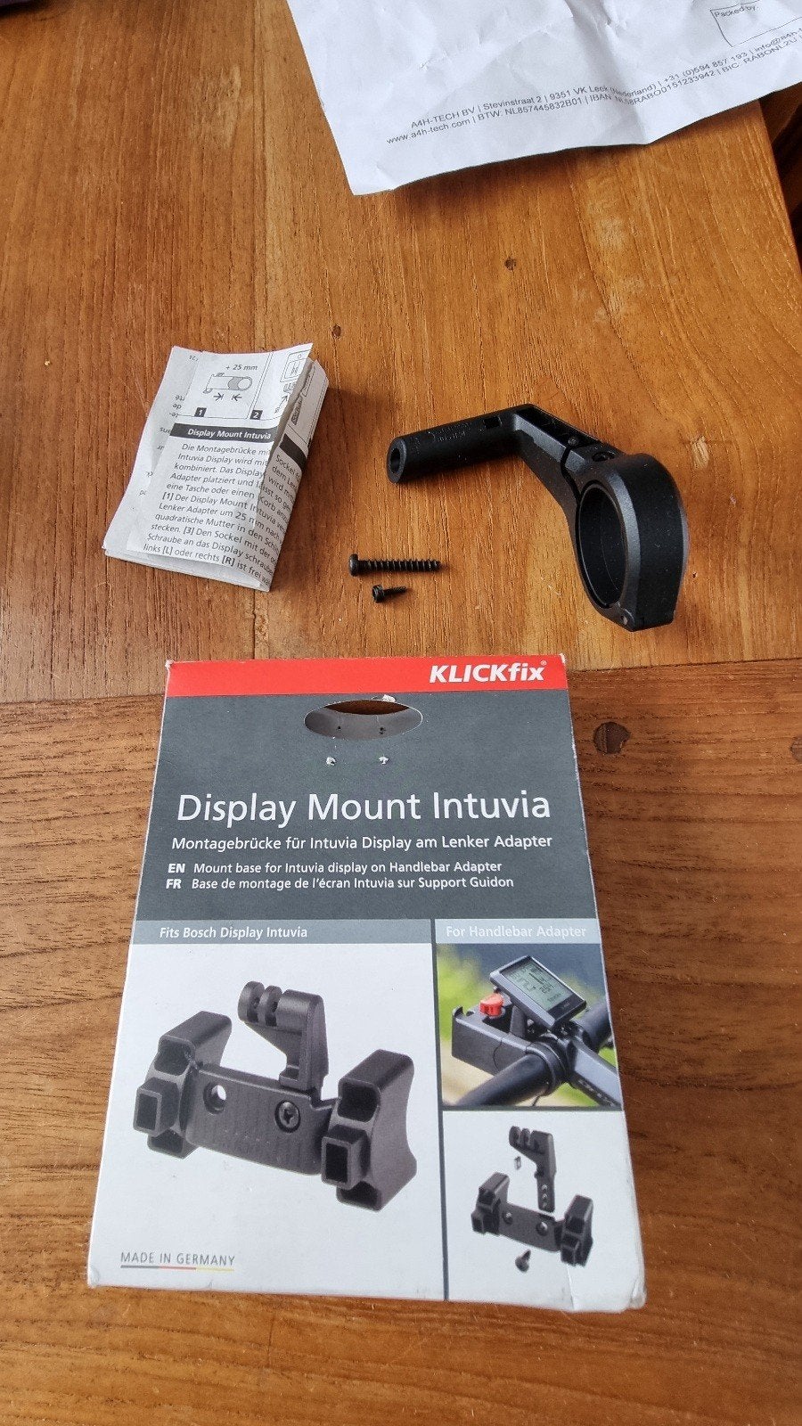 Klick Fix geintegreerde Bosch Intuvia houder., Ophalen of Verzenden, Nieuw, Klickfix