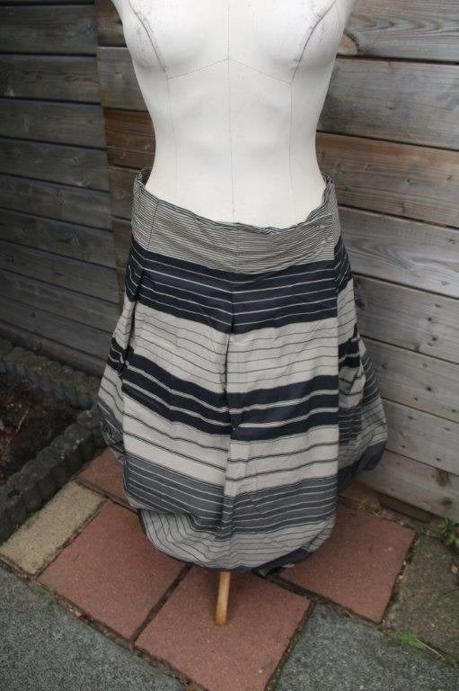 Wikkelrok zwart/ bruin Pauw mt 3 (40/42) Vaste prijs, Kleding | Dames, Maat 38/40 (M), Zwart, Pauw, Ophalen of Verzenden