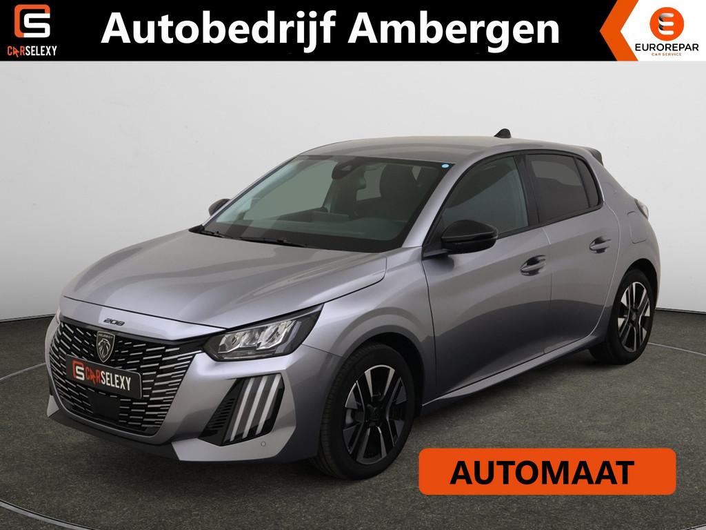 Peugeot 208 1.2 Turbo Hybrid Allure Navi Camera Stoel-verw., 12 maanden, Gebruikt, 1199 cc, Hybride Elektrisch/Benzine