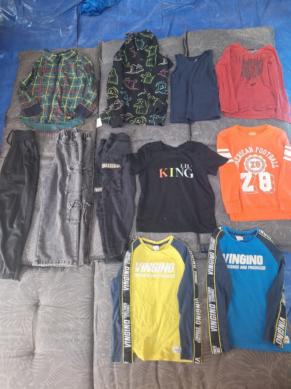 Jongens kleding oa Z8, Vingino maat 110/116, Ophalen of Verzenden, Zo goed als nieuw, Maat 110