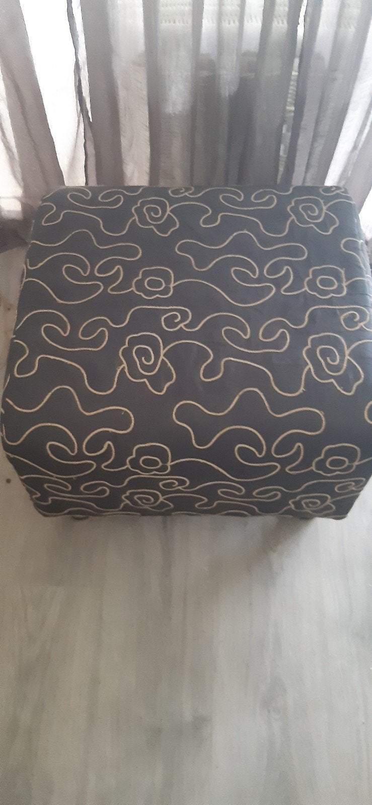 Poef goede staat, Ophalen, Rond, Minder dan 50 cm, Minder dan 50 cm