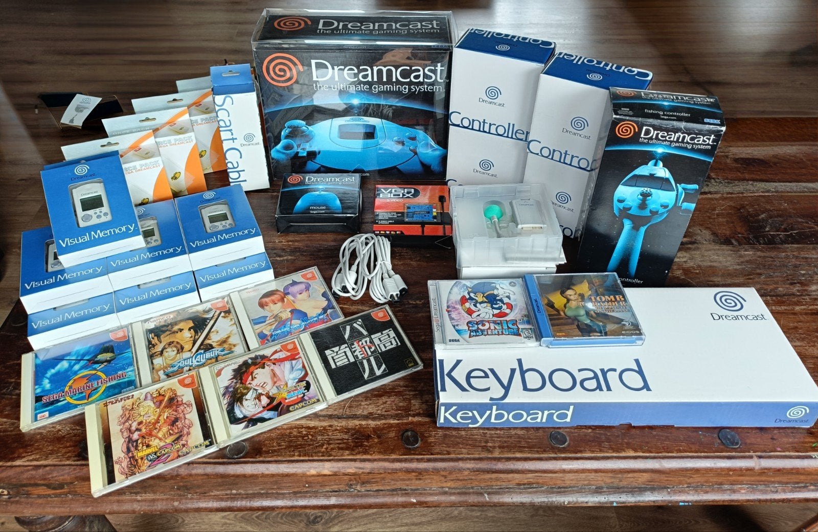 Sega Dreamcast NTSC-U NOS collectie – NEW/ongebruikt, Ophalen, Met games, Nieuw, Saturn of Dreamcast