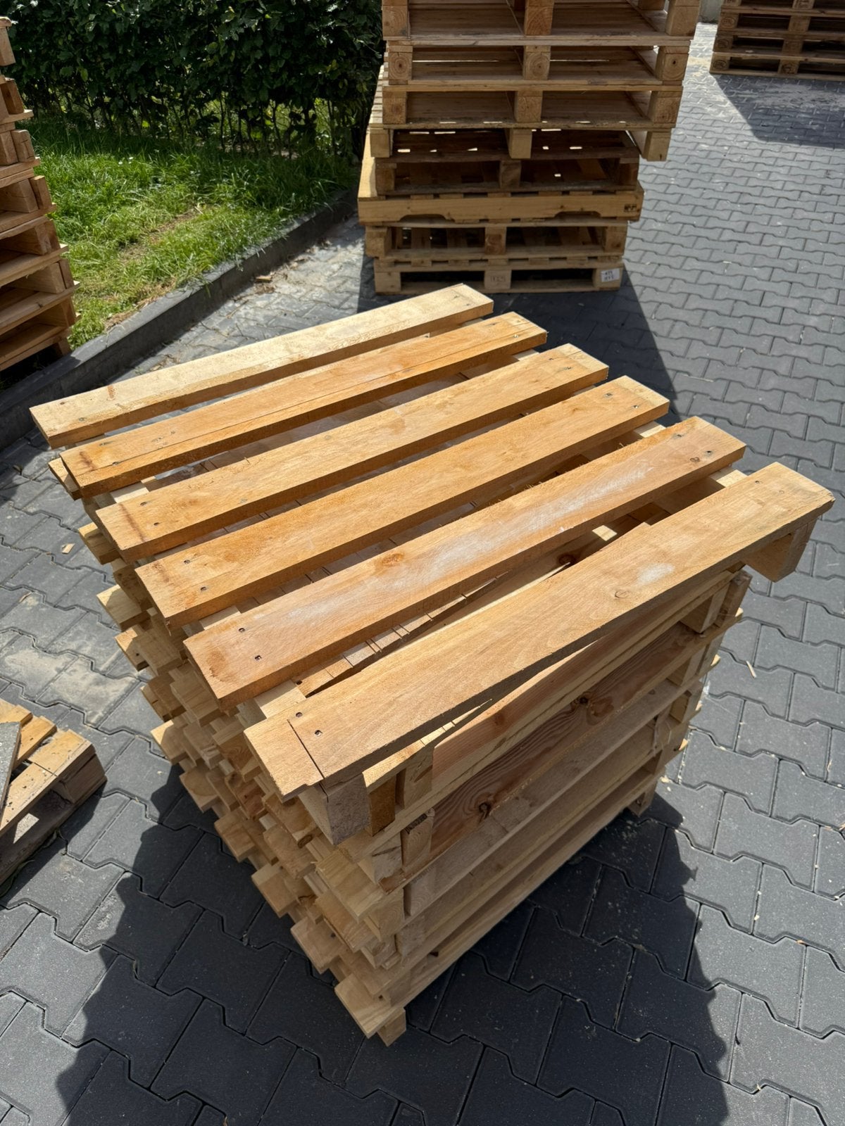 Pallet 80x80, Ophalen of Verzenden, Zo goed als nieuw, 50 mm of meer, Pallet