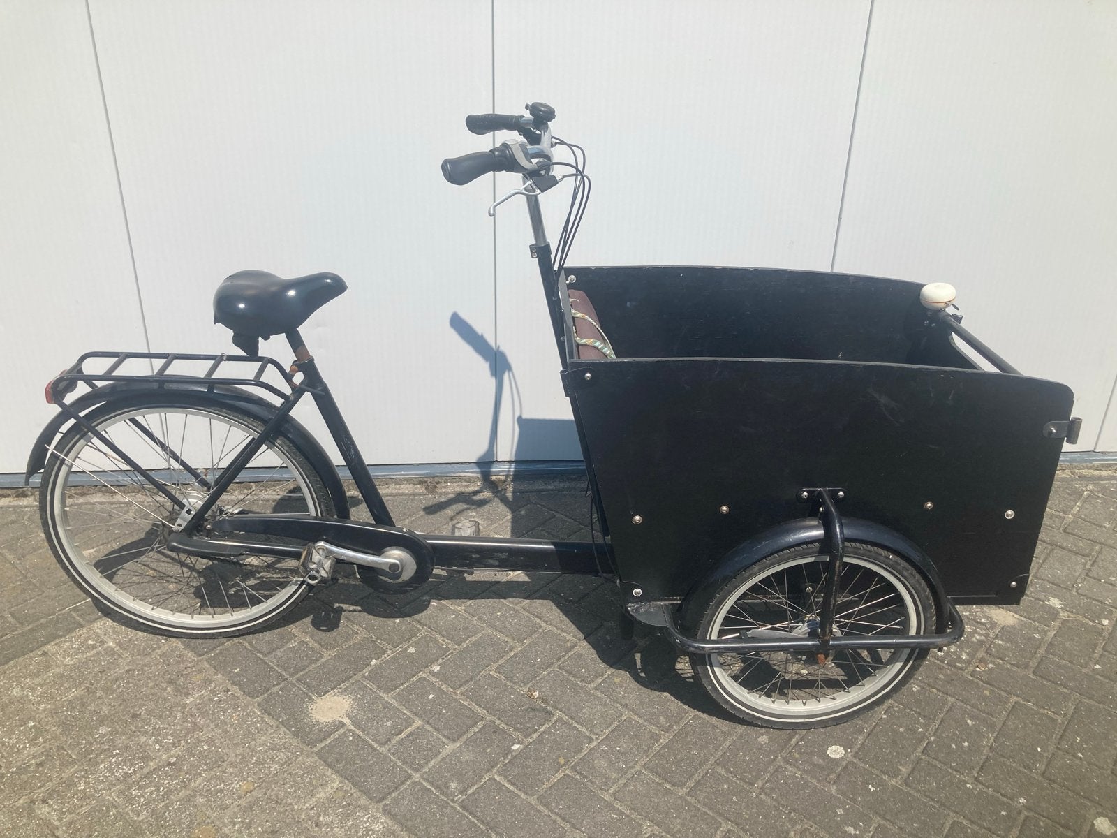 Bakfiets met 5 versnellingen - Ideaal voor kinderen/goederen, Gebruikt, 2 kinderen, Trommelrem, Ophalen